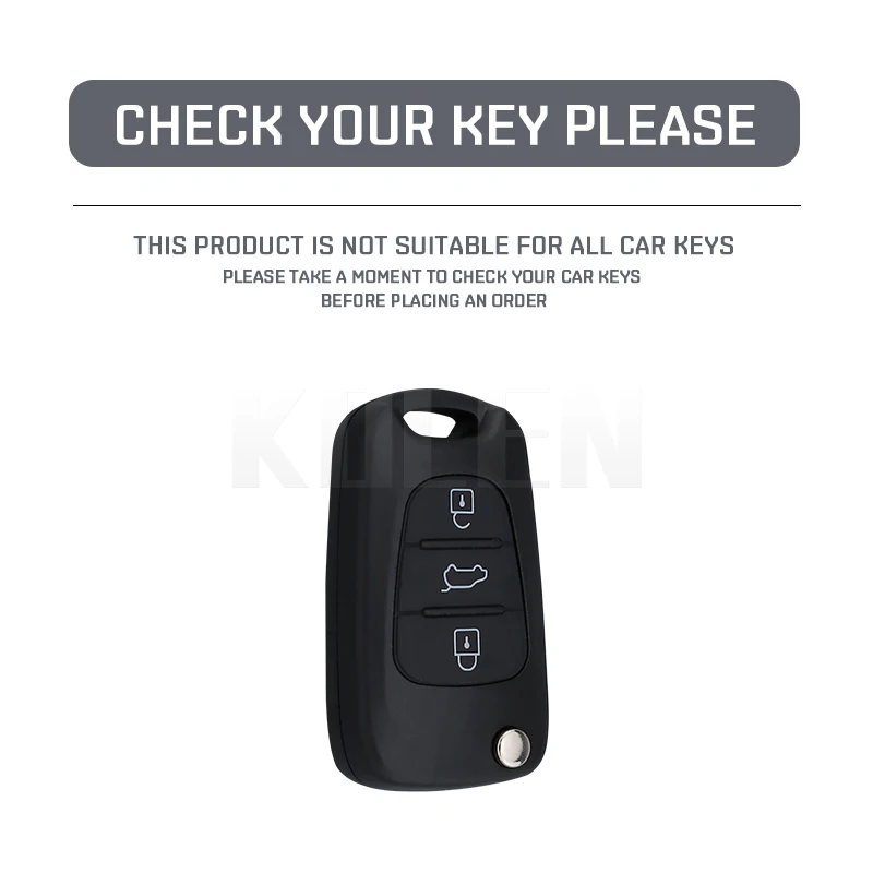 TPU Car Flip Key Case Cover Shell Fob per Hyundai I20 I30 Ix20 Ix35 Elantra Accent per KIA Sportage Rio 3 Soul Optima Ceed K5 K2 - S072cae1602a84ee4a1ad4564a83596aeg