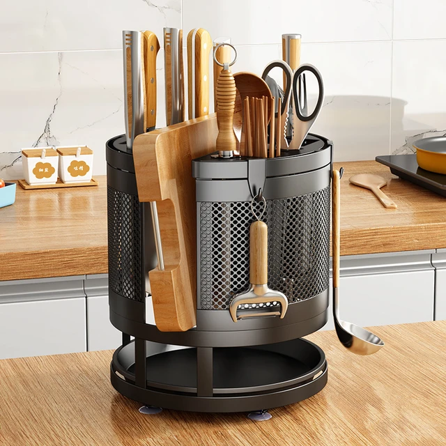 Multifunction Utensil Organizer + Kitchen Tools