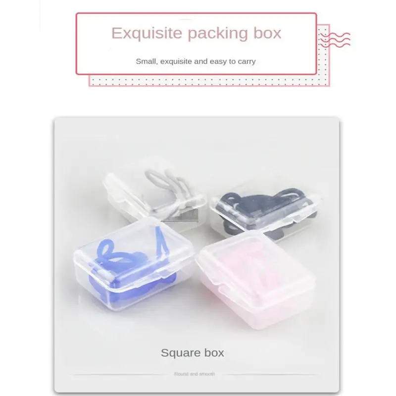 Waterproof Swim Ear Plugs Pool Accessories Anti-noise Ear Plugs Silicone Swimming Swimming Earplugs Swimming Tools 5