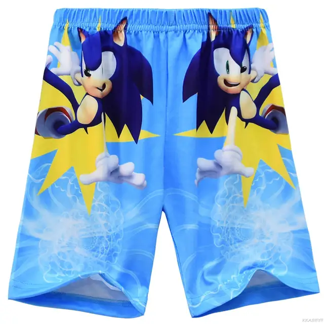 Sonic The Hedgehog Pijama de desenho animado, jogo criativo, moda  periférica, roupa de casa infantil, estudante, 1 pc - AliExpress