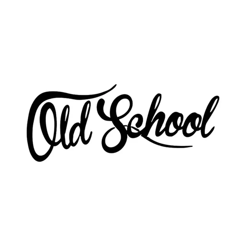 

Car Sticker Old School Funny Vinyl Waterproof Stickers on Car Truck Bumper Rear Window Laptop Sticker