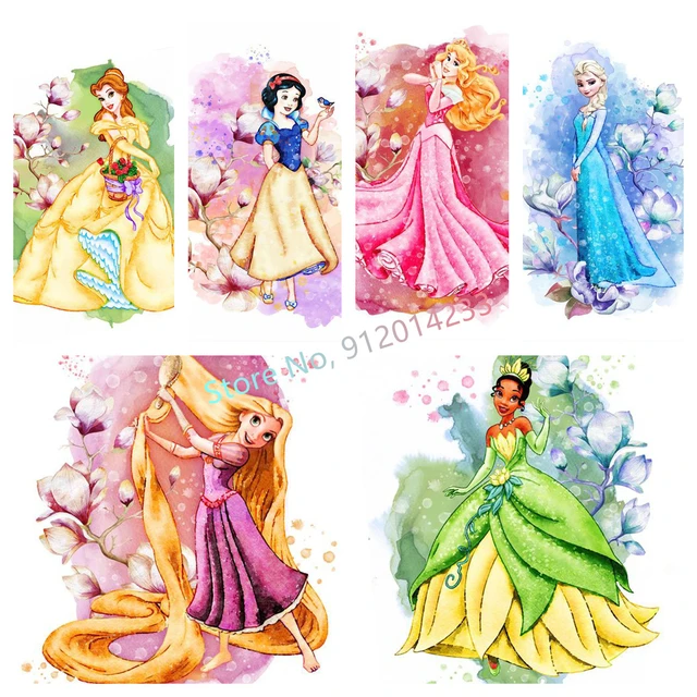 Diamond Painting Kits 30 X 40cm Full Round Drill, Disney Princesses, Home  Decor, Kids Room Disney, Princess Jasmine, Rapunzel, Cinderella 