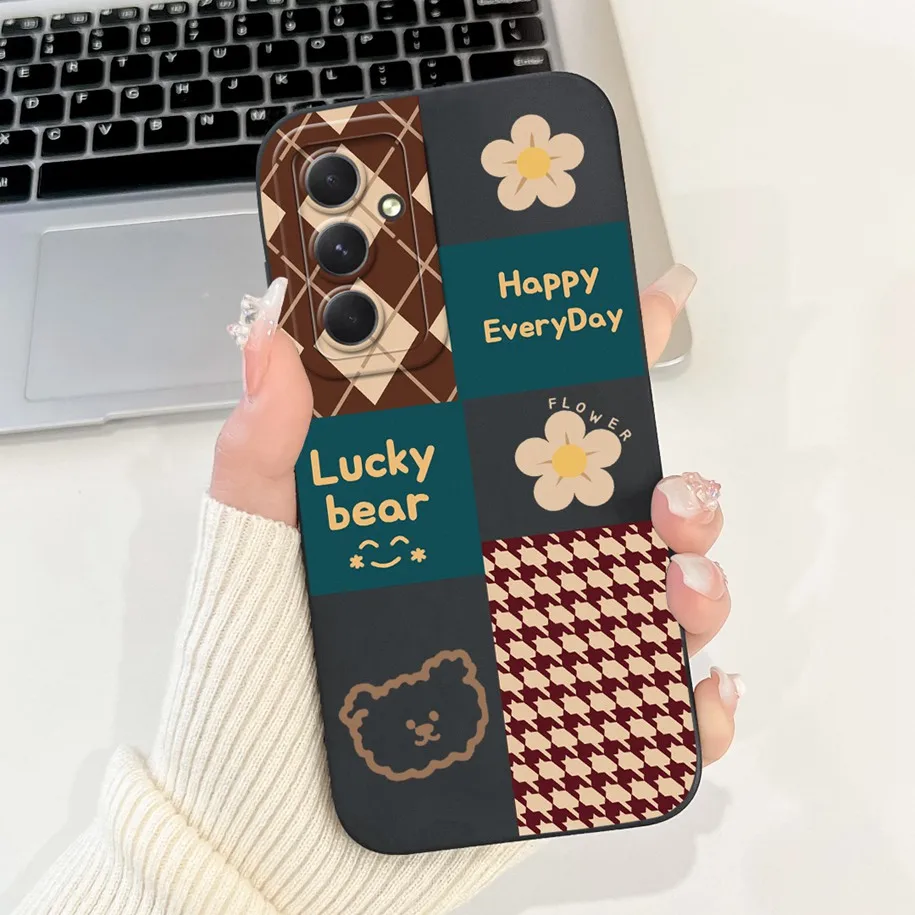 Soft Silicone Fashion Space Protector Phone Cover