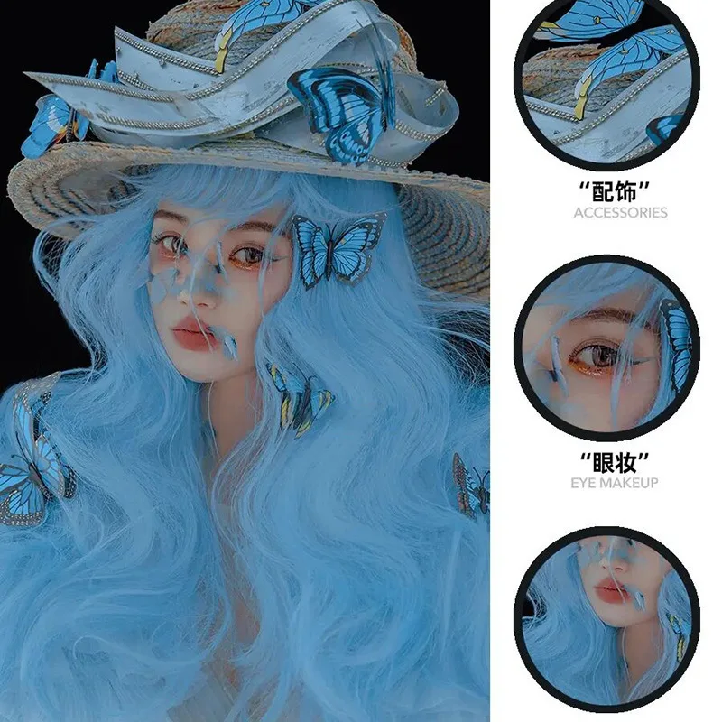 Double-Layer Accessories Butterfly With Diamond Thin Gauze Women's Headdress Clothing Accessories Mesh Small Butterfly 50PCS, craft supplies