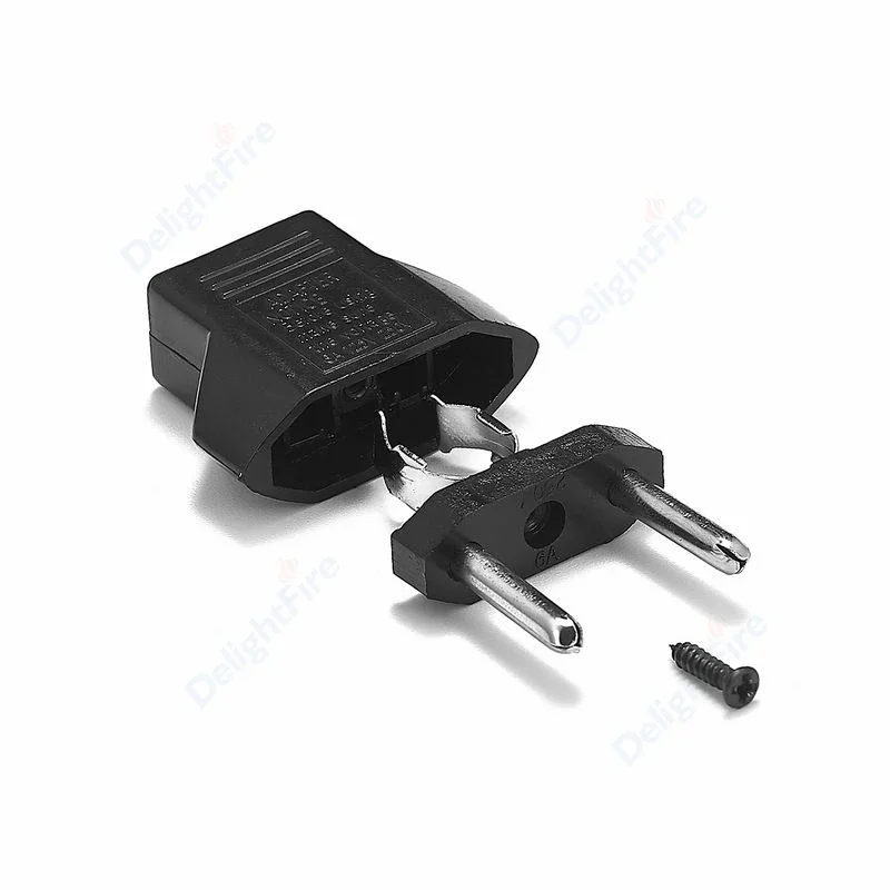 Universal EU Power Conversion Adapter - US to European Plug Type C Travel Socket