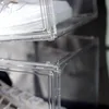 Magnetic dustproof bag shoes  transparent storage box  acrylic transparent display cabinet 6