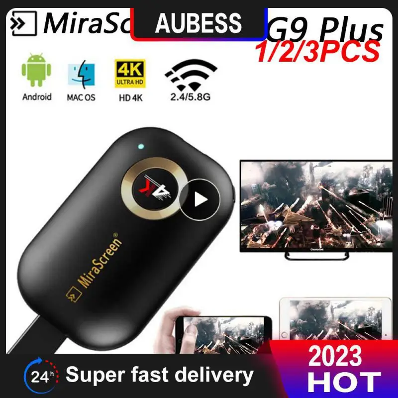 

1/2/3 шт. Mirascreen G9 Plus 2,4G/5G 4K Miracast Wifi для DLNA AirPlay TV Stick Wifi Дисплей Dongle приемник для IOS Android