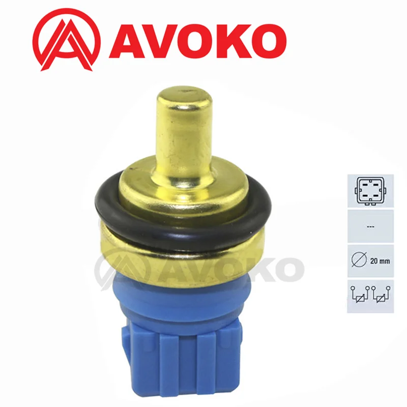 Coolant Water Temperature Sensor Fits for Volkswagen VW Bora Golf Lupo Multivan New Beetle Passat Polo Sharan Transporter coolant level sensor