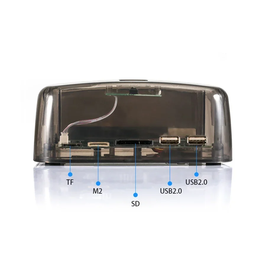 2.5 Inch 3.5 Sata/Ide Hdd Case 2-Dock Dual Bay Hard Drive Docking Station 3.0 E-Sata Card Reader Hub Usb Enclosure Hdd Enclosure