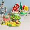 DIY Fidget Toys 3D Puzzle Paper House Kindergarten Early Education Puzzle Handmade Children's Elementary School Students 4