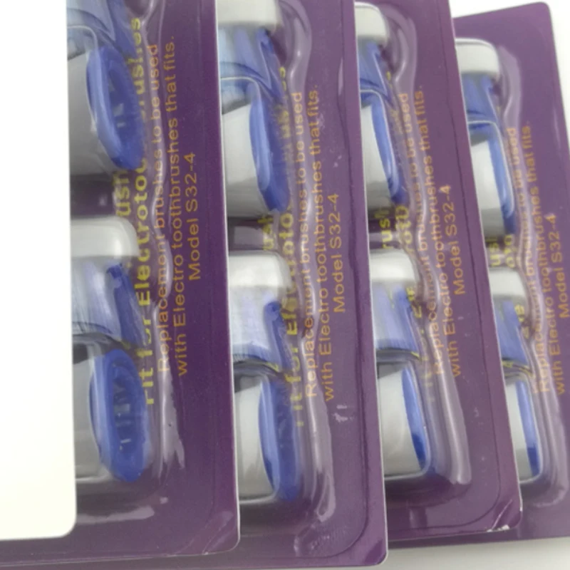4pcs Fast delivery Electric Toothbrush Heads S32 Precision Clean For Oral-b Pulsonic S26.523.3 S15 3714 3715 3716 3722 3746 4