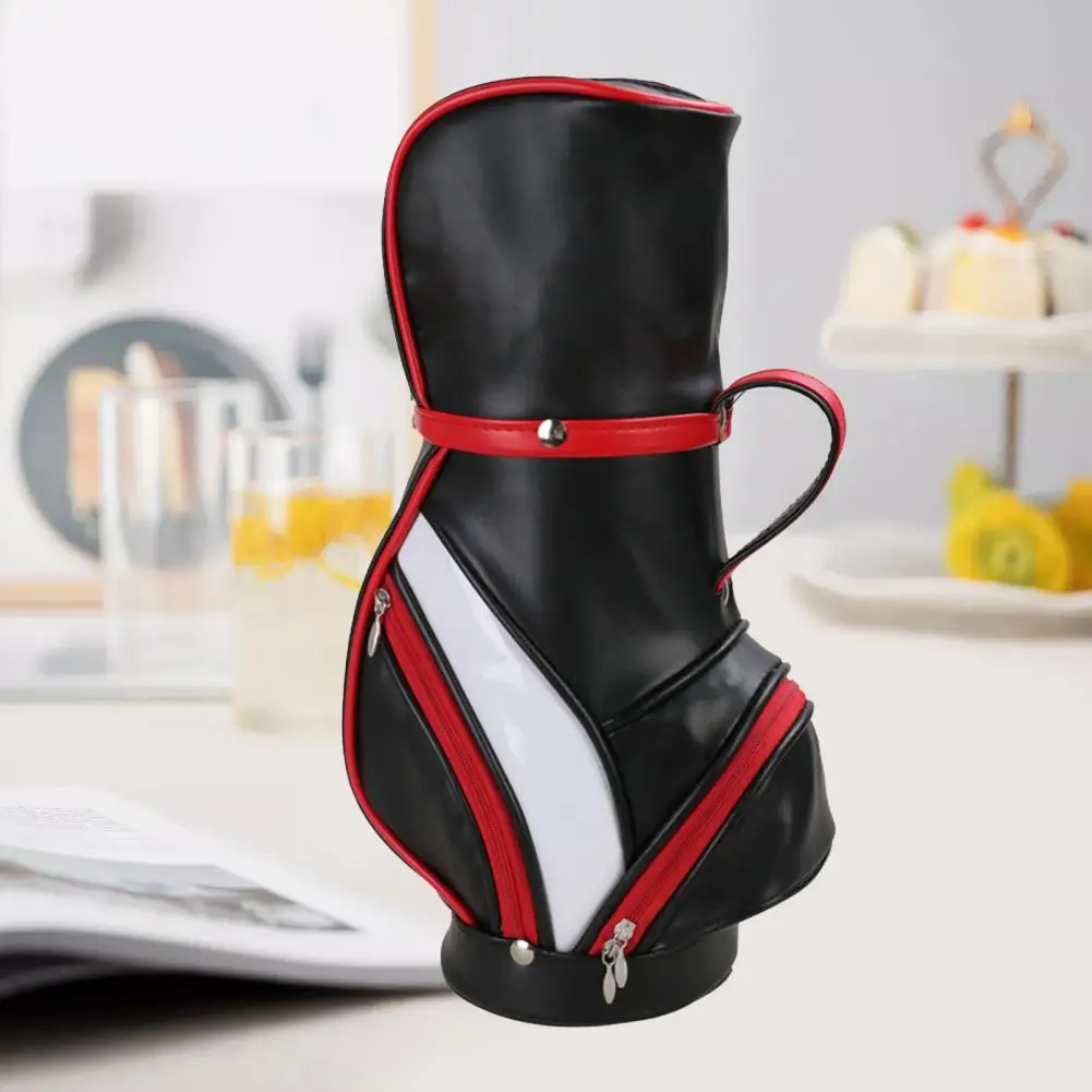 Wine Bag Single Bottle Carrier Tote Golf Wine Cooler Insulated Travel Cooler Bag for Golfer And Wine Lovers 3