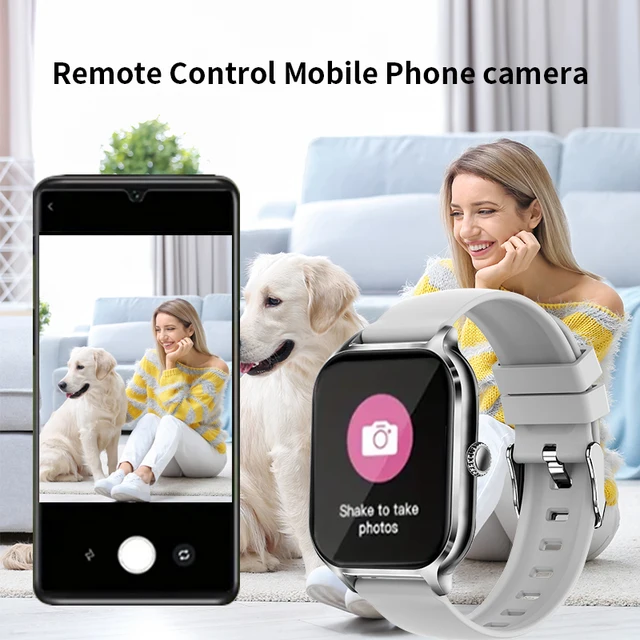 Smart Watch, Android IOS, Male/Women Watch, Call, Message Reminder, 2.01cm Large Screen Display, Exercise Steps and Fitness Exer 3