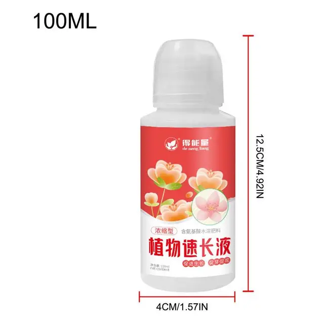 Zamatos Műtrágya Hordozható Növekedés Promóció Gyors Gyökérnövekedés Fokozza A Folyékony Multi Tápanyagokat Növények Udvarának Kertjéhez - Image 6