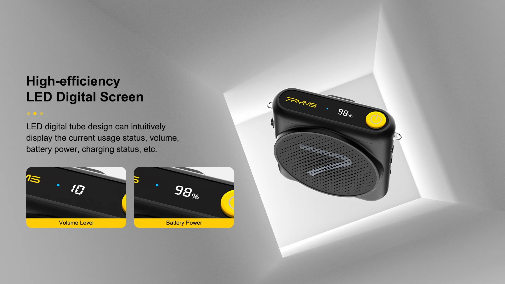WA1(SE) Portable Voice Amplifier with Wired Microphone Headset for Teachers, Spe