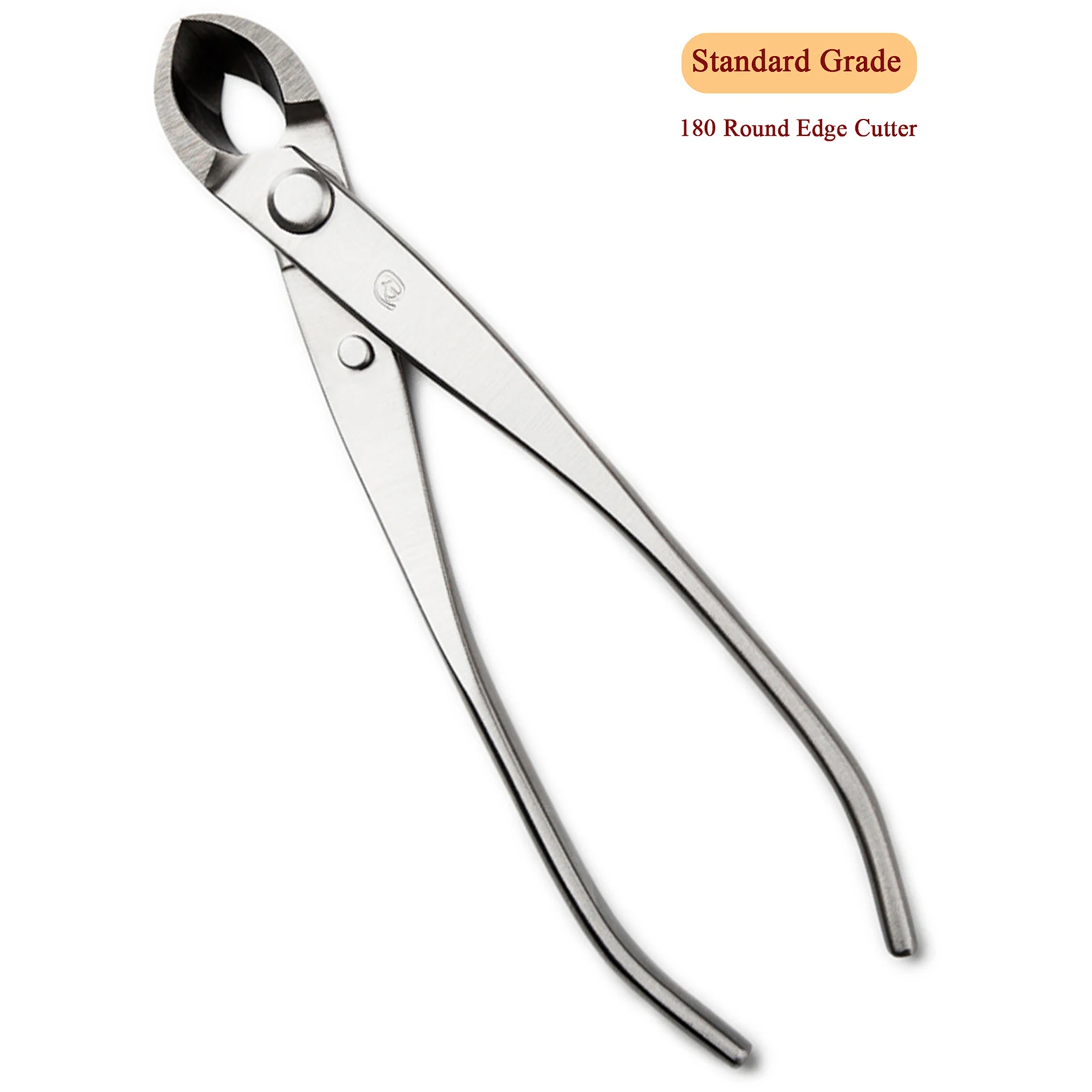 Standard Grade 180 mm Round Edge Cutter 3Cr13 Alloy Steel Bonsai Tools