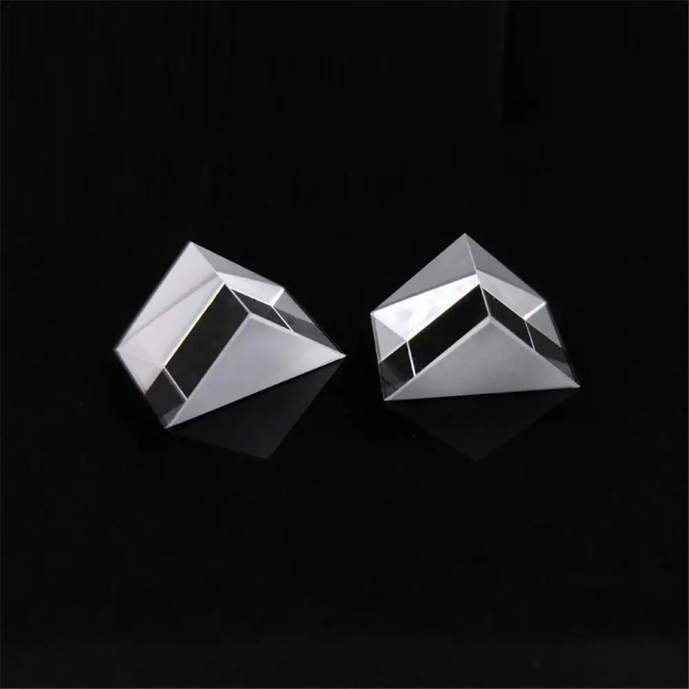 Description Picture 2 of itemOptical Triangular Prism 10*10*10mm Right Angle Internal Reflection Prisms Mirror Reflective Surface Experiment