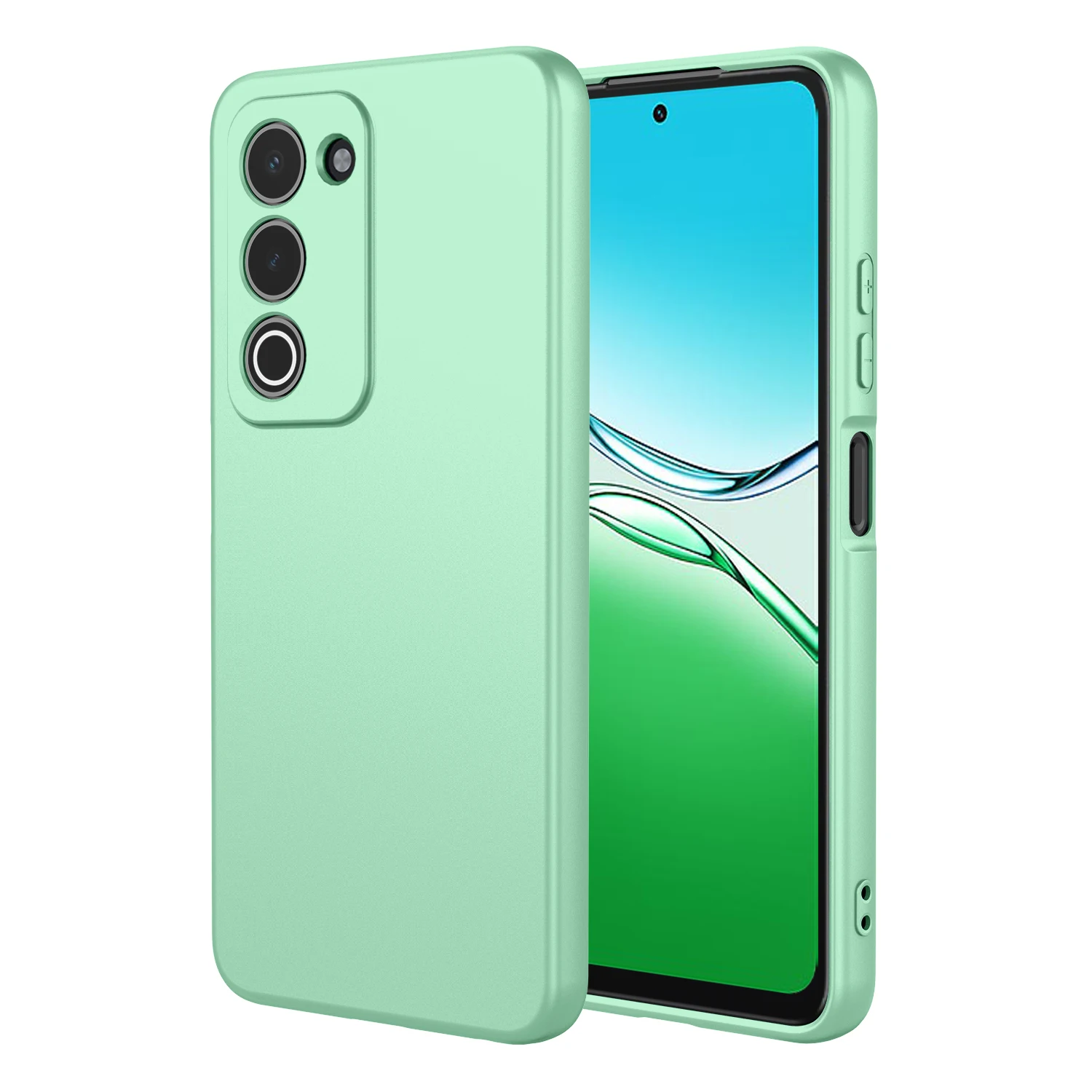 Flexible Liquid Silicone Protective Case with TPU Frame