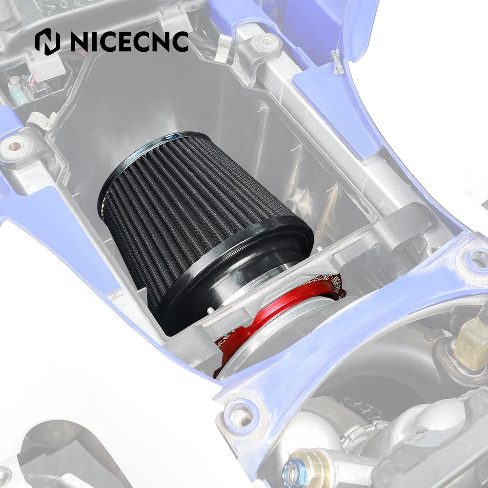 NiceCNCYFZ450RHighFlowAirboxAdapterAirFilterForYamahaYFZ450R