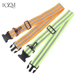 Reflective Safety Shoulder Belt High Visibility Reflective Elasticated Strip Adjustable Visible Night Safety Reflective Belt