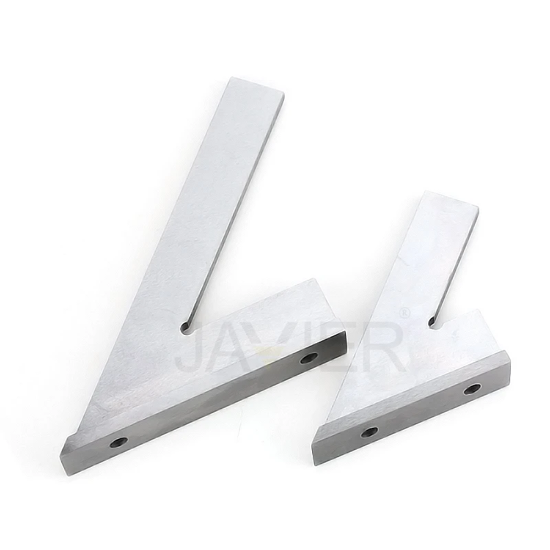 Precision Steel Industrial Try Square with Wide Base - 45-Degree Angle