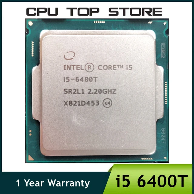 Processeur Core i5 d'occasion, 6400T, 2.2GHz, 6M, 35W, LGA 1151 - AliExpress