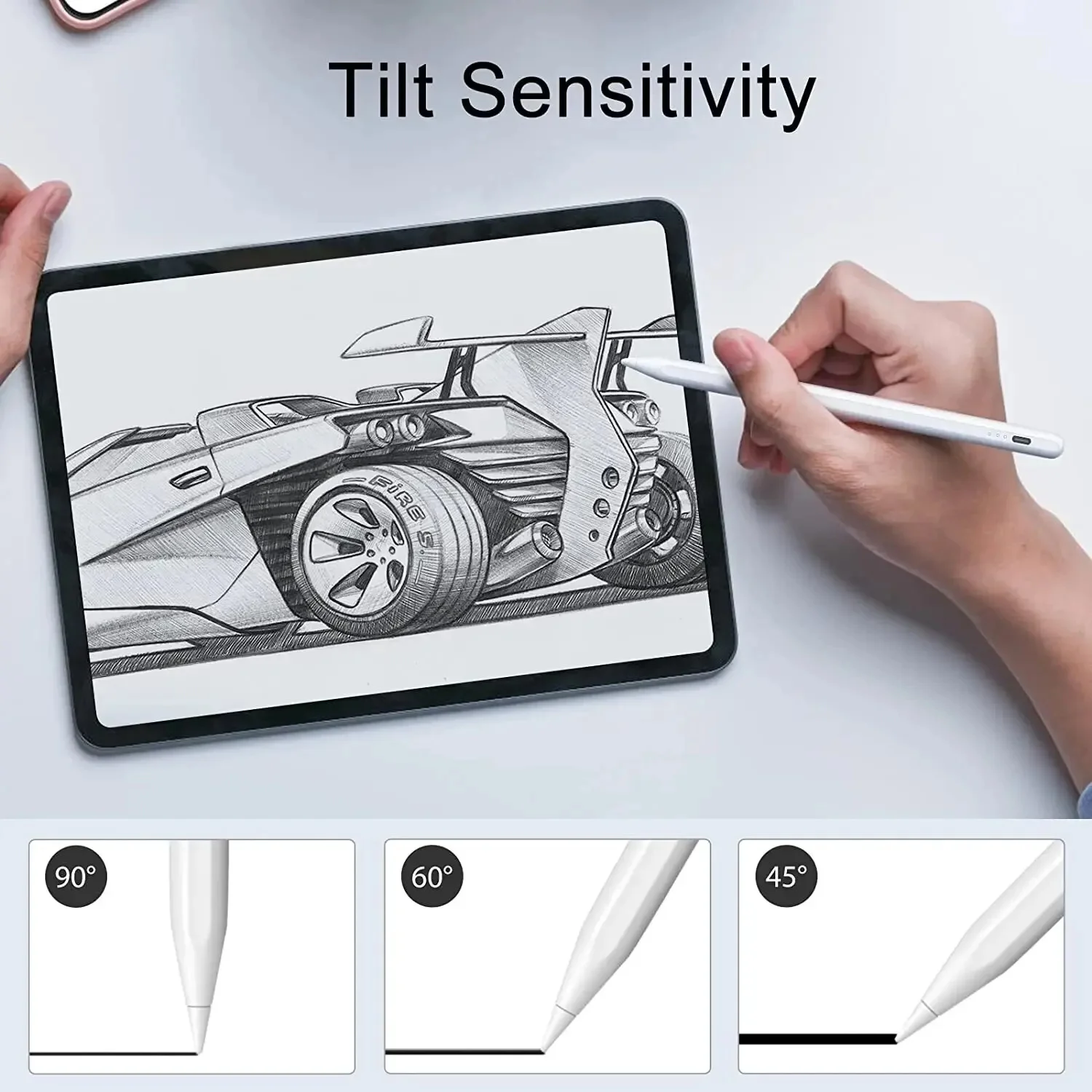 For Apple Pencil 2nd Generation Stylus Pen iOS Tablet Touch Pen With Wireless Charging for iPad Pro 1 2 3 4 5 air 4 