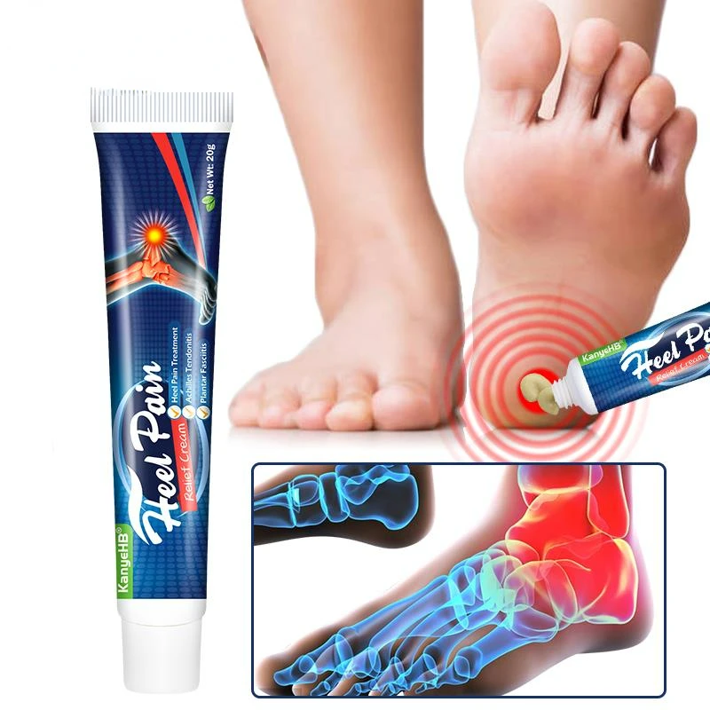 1Pcs Heel Pain Cream Achilles Tendonitis Fasciitis Plantar Treatment Herbal Medicine Plaster Heel Spurs Relieve Ointment G018 pain relief cream pain relief patch knee pain relief cream