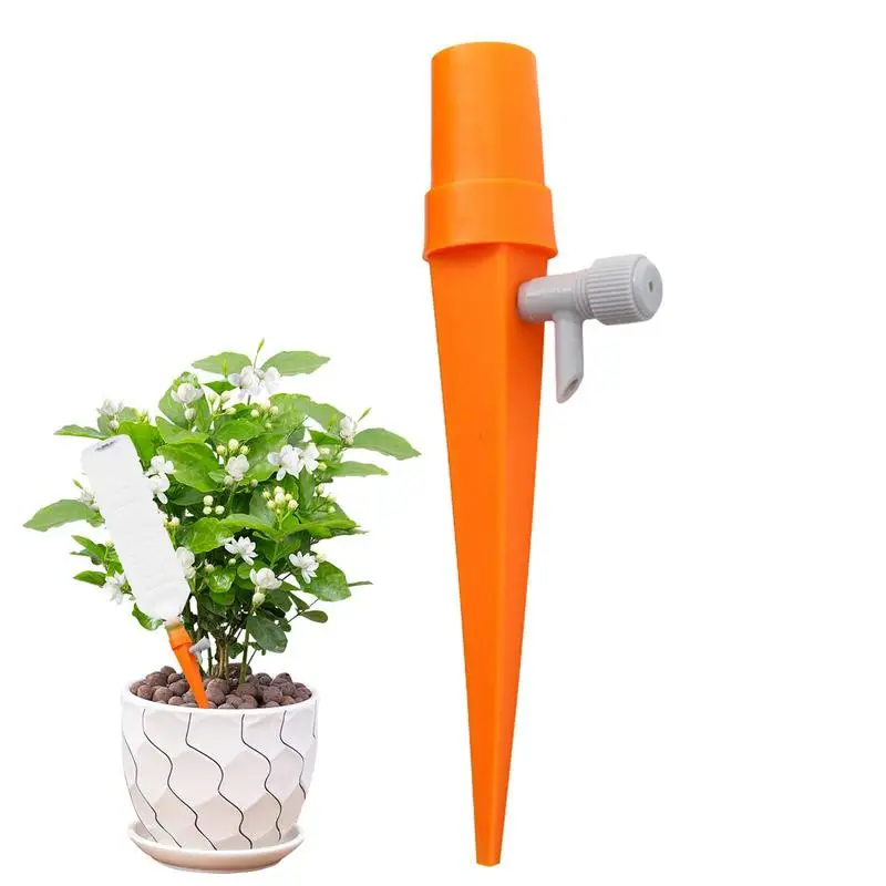 

Self Watering Spikes Plant Spikes Devices Automatic Watering Devices With Slow Release Control Valve Switch For Houseplants