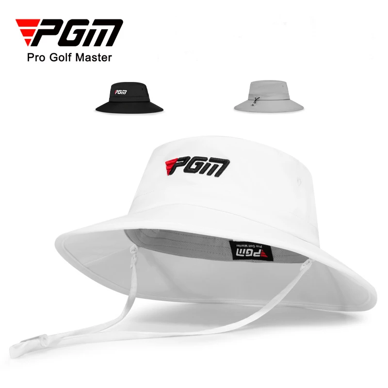 

Новая шляпа для гольфа PGM Мужская Рыбацкая шляпа Веревка Регулируемая ветрозащитная Пряжка повязка товары для гольфа