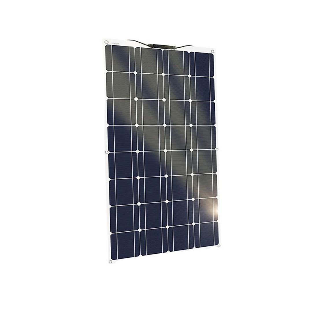 Outdoor Fast Charging 100W Monocrystalline Solar Panel Flexible Solar Panel Batt