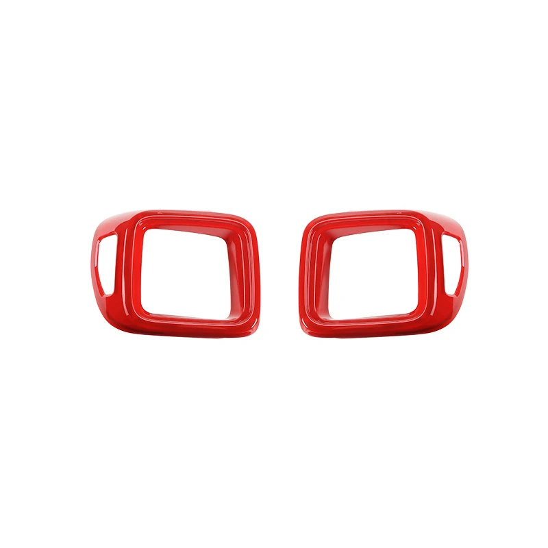 Couvercles Feux Arrière Noirs Fumés Pour Jeep Renegade 2015-2024 | Accessoire Décoratif, Protection, Style Personnalisé