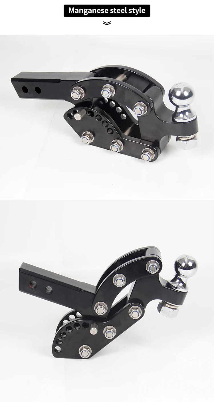 Verstellbarer Anhänger kupplungs kugel halter aus Mangan stahl material neues Außen zubehör Anhänger kupplungs anhänger – Detail 8