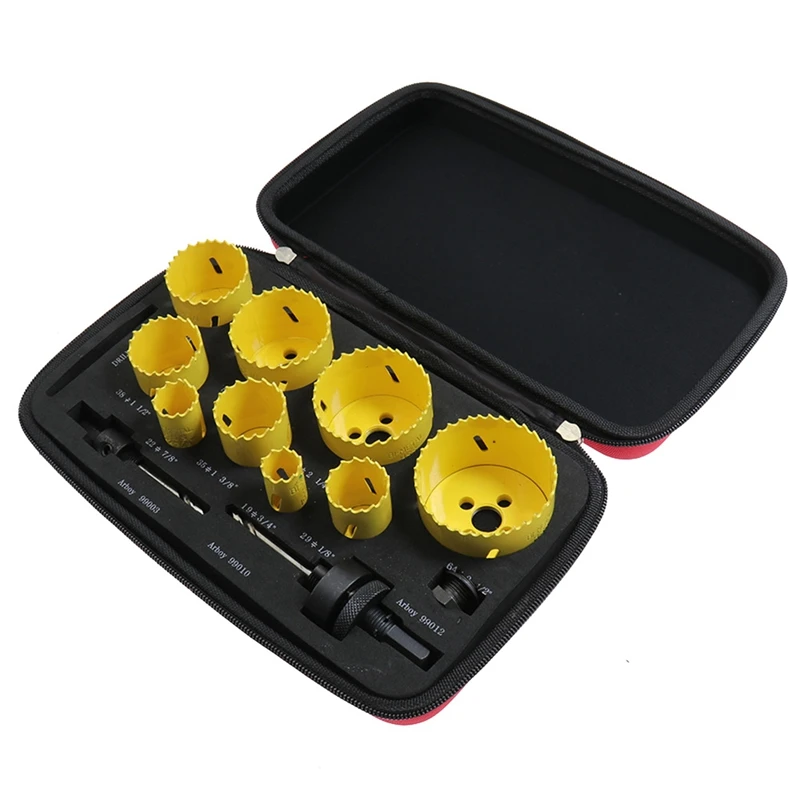 

Bimetallic Hole Saws Steel Bimetallic Hole Saws M42 Gypsum PVC Thin Board Woodworking Hole Drill