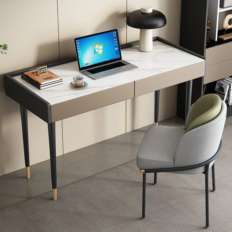 Accessori Executive Student Desk Gaming Corner Makeup Modern Room Desk Table Office Tavolino Scvania Bianca Furniture