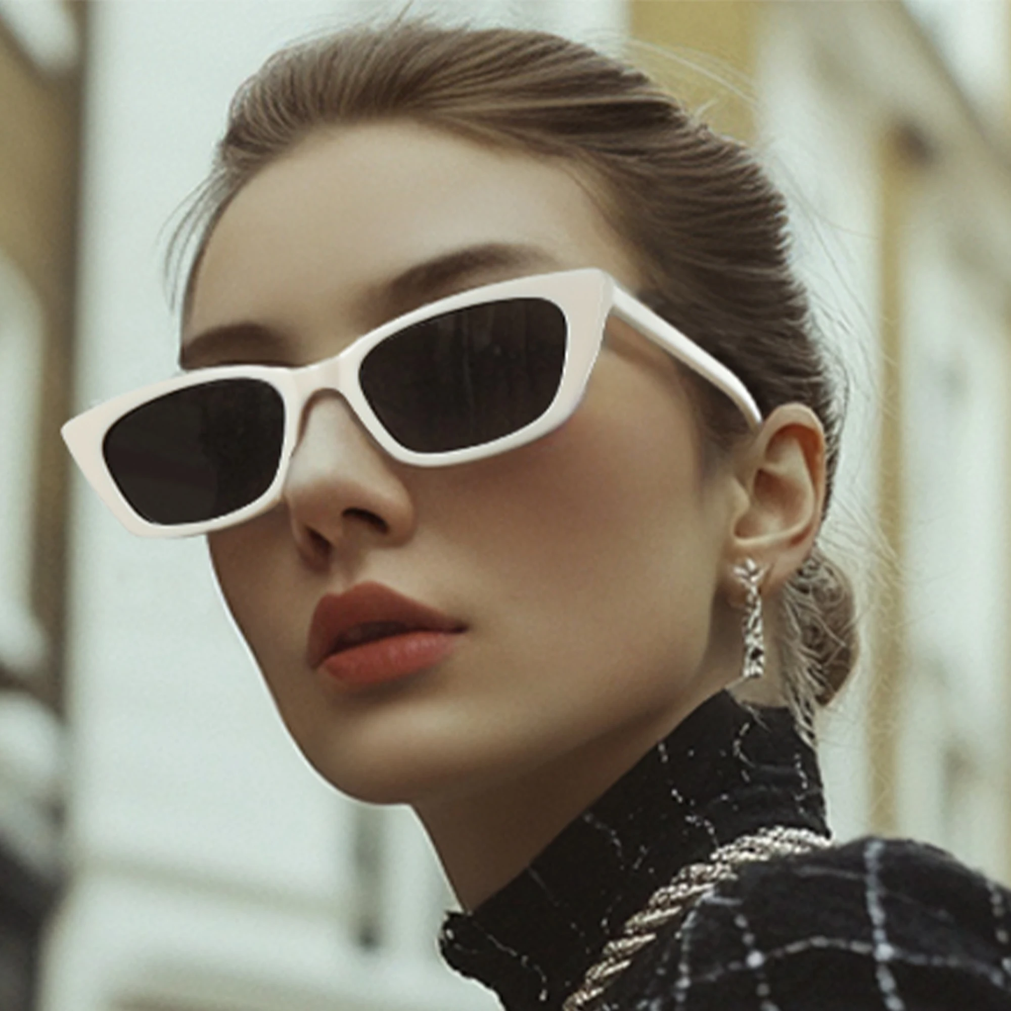 ZENOTTIC Mode Kleine Cat Eye Polarisierte Sonnenbrille Frauen Schatten UV Schutz Handgemachte Acetat Sonnenbrille Trendy