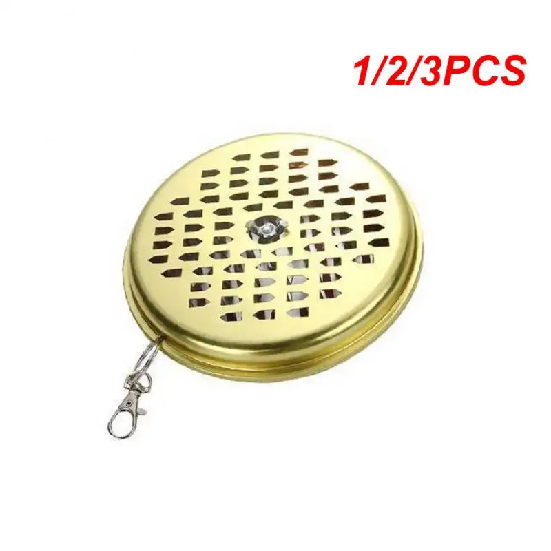 

1/2/3PCS Hanging Mosquito Coil Holder Safe Portable Metal Incense Holder With Spring Buckle For Home Outdoor Summer Mosquito