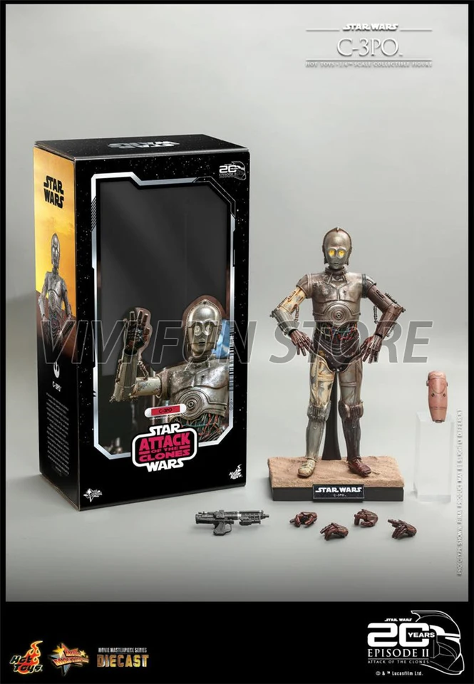 In Stock HOT TOYS MMS650D46 C-3PO 1/6 Movability Model Toys Star