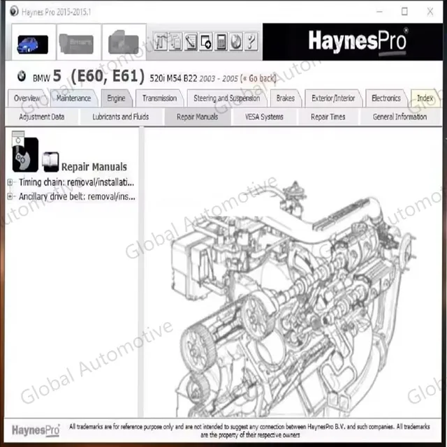 Car tools 2025 HAYNES PRO 2015 Latest Version Vivid 2015.1 (Atris-Technik) in HDD Automotive Workshop DATA Auto Repair Software 4