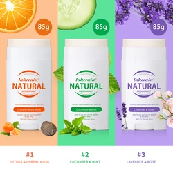Solid Deodorant Stick Portable Mild Long-lasting Solid Balm Fresh Fragrance Deodorant Stick Perfume Women Men