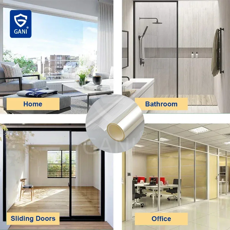 Explosion-proof Window Film Furniture Home Decor Garden Security Safety Glass Film Tempered 2mil 4mil 8mil 12mil