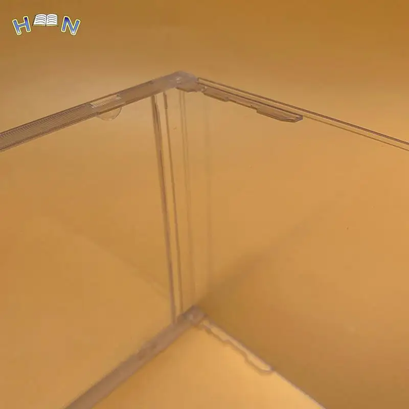 CD DVD Storage Case 1PCS ReadStar Transparent Plastic Single Piece disc case CD case, thickened CD DVD disc box, Disc box