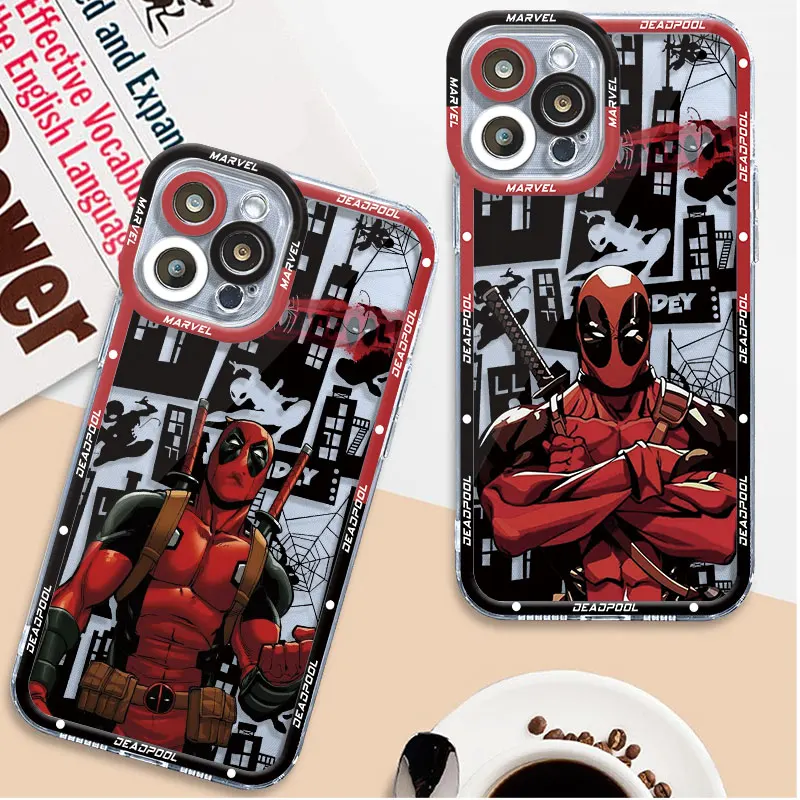 Cable Protector Deadpool Iphone 11 Case Macmerise Comic Deadpool