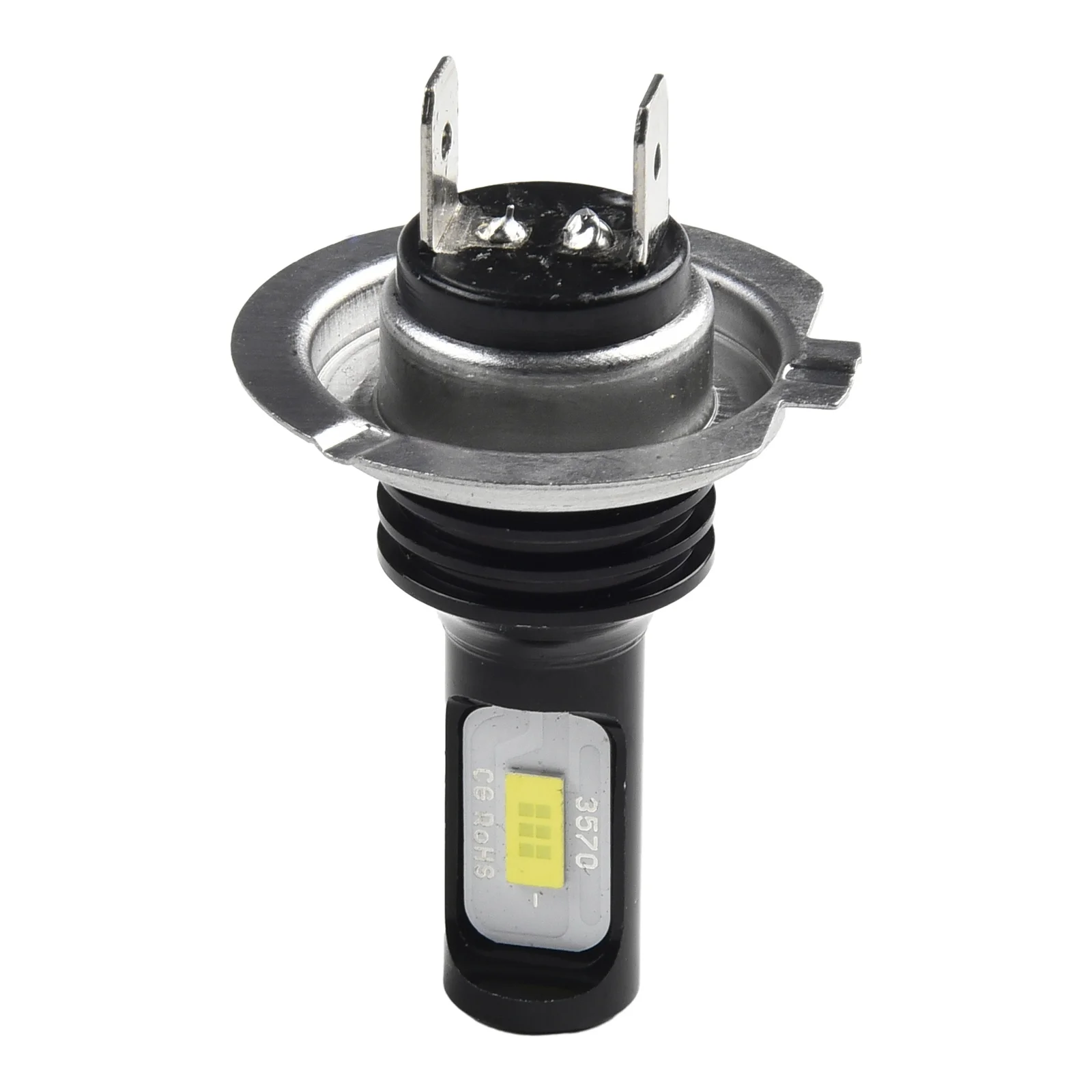 고품질 H7 헤드라이트 전구 백색광 12V-24V 4000LM 알루미늄 합금 블랙 헤드라이트 전구 IP68 자동차용