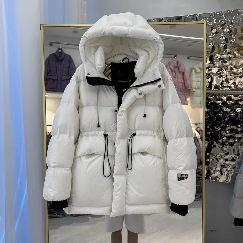 

Short Women's Winter Down Jacket Korean Autumn Clothes Women Waist Lightweight Puffer Padded Jacket Parker Waterproof Snow Coat