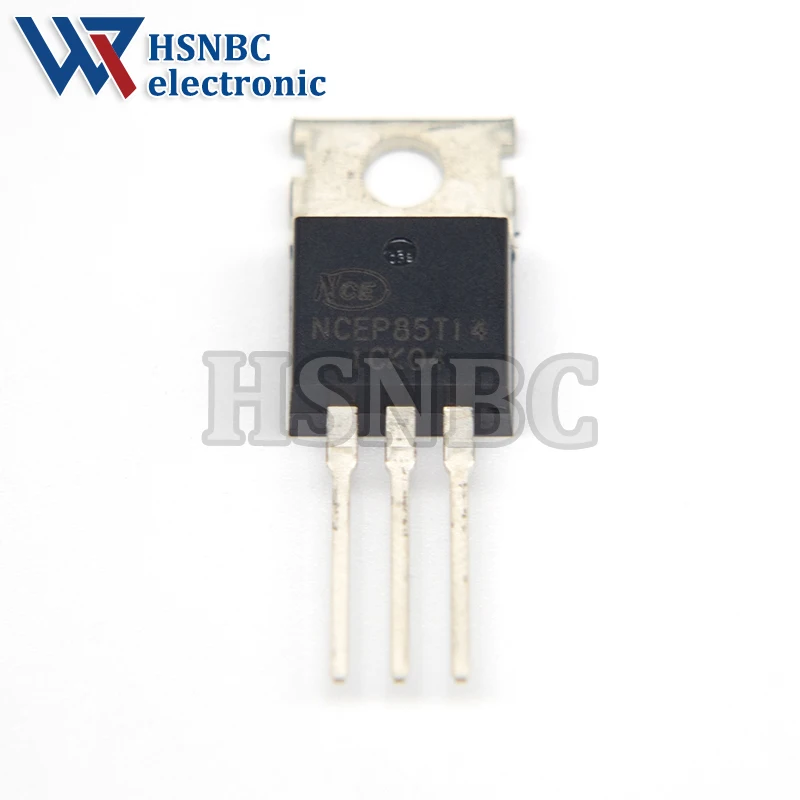 10Pcs/Lot NCEP85T14 85T14 TO-220 140A 85V N-Channel Super Trench Power MOSFET Transistor New Original
