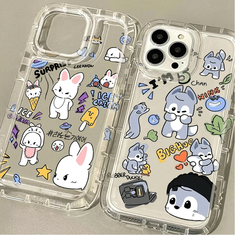 Animal Singer Cartoon Kids Phone Case - Fun and Protective Back Cover
