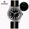 RDUNAE Retro Military Watch Quartz Movement 316L Stainless Steel K1 Mineral Glass Japan Super Luminous Sport Men Watch 1
