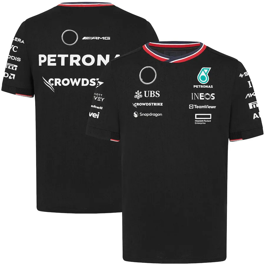 

Summer Hot Selling F1 Racing T-shirts Petronas Co Team Fashion Street Men's Short sleeved Breathable Cycling Suit Short sleeves