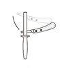 Hoof sharpener, 5-inch (approximately 12.7 cm) Farrier tool polishing rod with diamond coating, keeps horseshoe knives and cutti 4